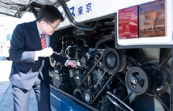 帰社・点検